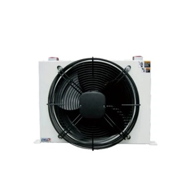 Vzduchom-chladič oleja chladený chladičom hydraulického oleja s elektrickým ventilátorom chladiča vzduchu-Rebrové výmenníky tepla